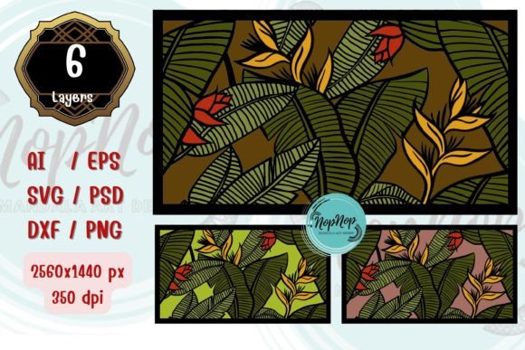 3D Natural Beauty: Paper Flowers & 3D SVG Assets