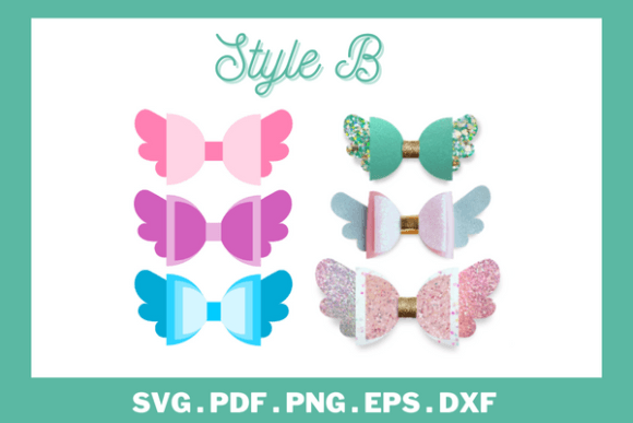 Bow SVG & 3D SVG Shapes: Hairbow Template Review