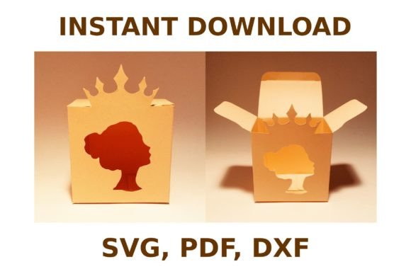 Cosmetic Box Template: 3D SVG Shapes Review