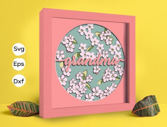 Grandma Peach Blossom Papercut Light Box Review