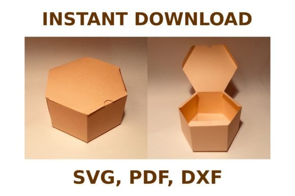 Hexagonal Box Template: 3D SVG Shapes Review