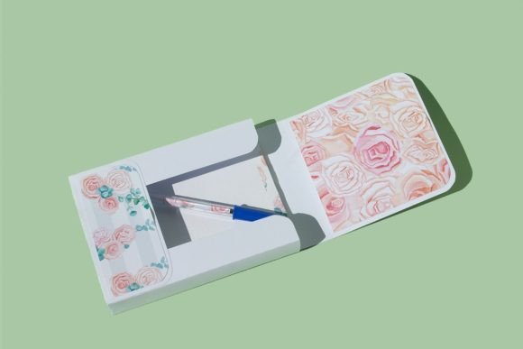 Notepad Box 3D SVG for Gift Boxes & Branding