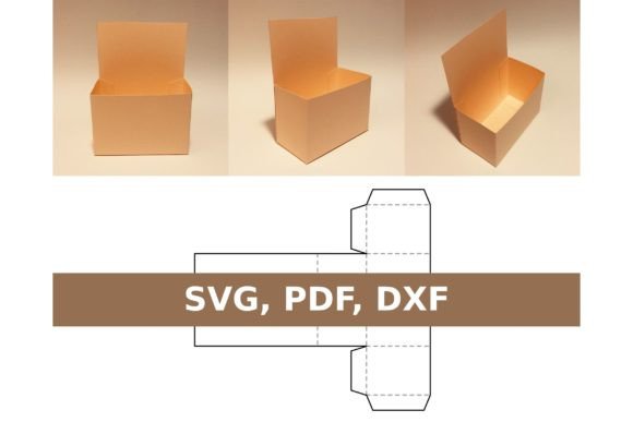 Paper Holder 3D SVG for Gift Boxes
