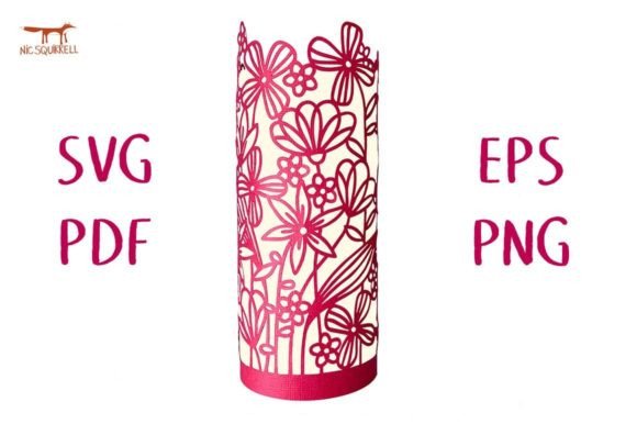 Summer Flower Garden Lantern 3D SVG Shapes Review
