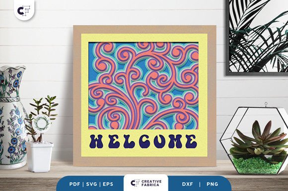Welcome Sign 3D SVG: Editorial Ornaments Review